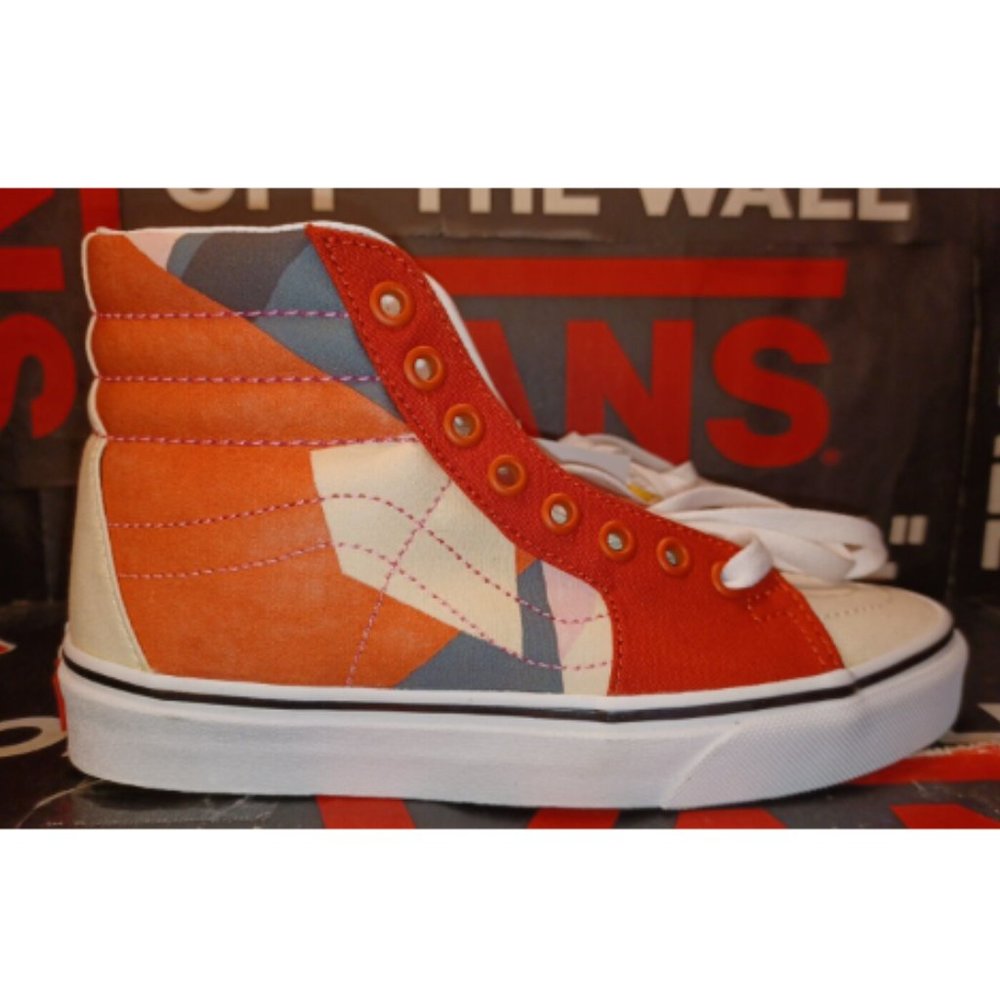 Vans X MoMA Men's 4.5/Women's 6 Sk8-Hi Lyubov Popova Sneakers LE VN0A4U3C22J - Picture 2 of 11